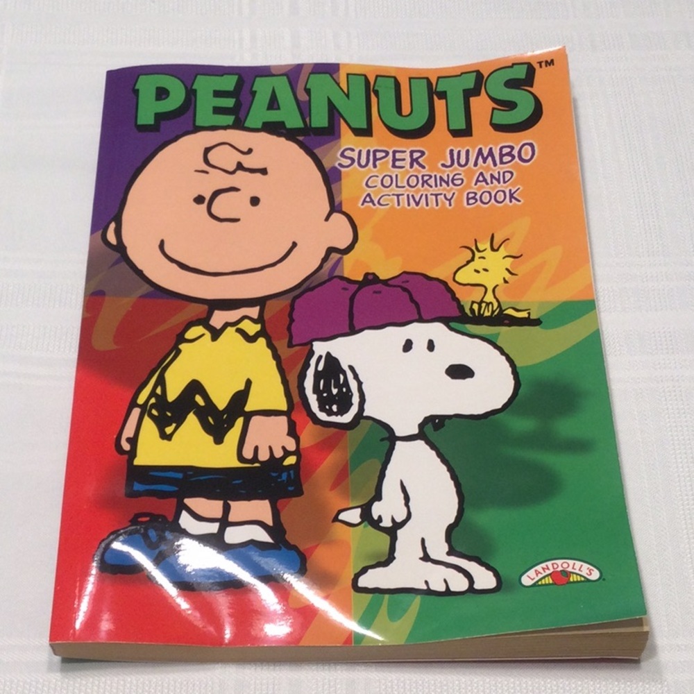 Peanuts Super Jumbo Coloring & Activity Book